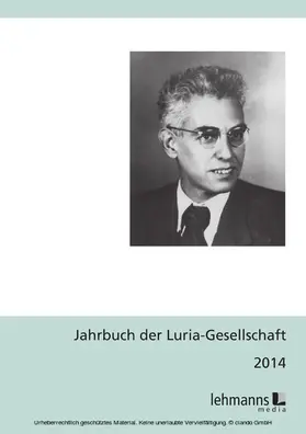 Lanwer / Jantzen | Jahrbuch der Luria-Gesellschaft 2014 | E-Book | www.sack.de
