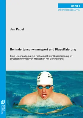 Pabst |  Behindertenschwimmsport und Klassifizierung | eBook | Sack Fachmedien