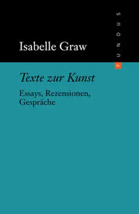 Graw / Falckenberg / Bandel |  Texte zur Kunst | Buch |  Sack Fachmedien