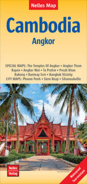 Nelles |  Nelles Map Cambodia - Angkor | Sonstiges |  Sack Fachmedien