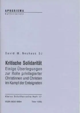 Neuhaus |  Kritische Solidarität | Buch |  Sack Fachmedien