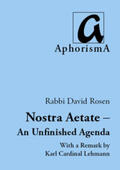 Rosen |  Nostra Aetate - An Unfinished Agenda | Buch |  Sack Fachmedien