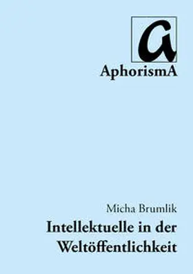 Brumlik |  Intellektuelle in der Weltöffentlichkeit | Buch |  Sack Fachmedien
