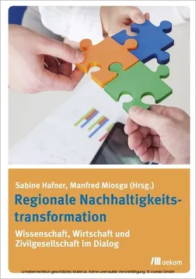 Hafner / Verlag / Miosga |  Regionale Nachhaltigkeitstransformation | eBook | Sack Fachmedien
