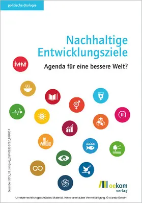 e.V. |  Nachhaltige Entwicklungsziele | eBook | Sack Fachmedien