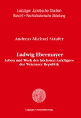 Staufer |  Ludwig Ebermayer | Buch |  Sack Fachmedien
