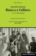 Müller |  Gioachino Rossini: Bianca e Falliero | Buch |  Sack Fachmedien