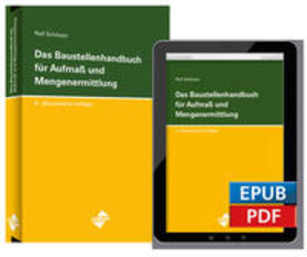 Schöwer |  Das Baustellenhandbuch für Aufmass und Mengenermittlung | Buch |  Sack Fachmedien
