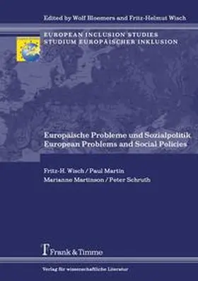 Wisch / Martin / Martinson |  Europäische Probleme und Sozialpolitik / European Problems and Social Policies | Buch |  Sack Fachmedien