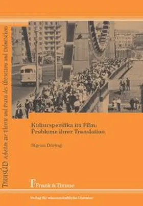 Döring |  Kulturspezifika im Film: Probleme ihrer Translation | Buch |  Sack Fachmedien