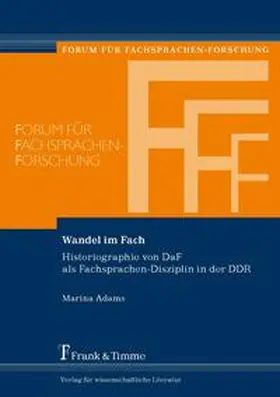 Adams |  Wandel im Fach | Buch |  Sack Fachmedien