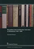Berger |  Rezeption österreichischer Literatur in Rumänien 1945¿1989 | Buch |  Sack Fachmedien
