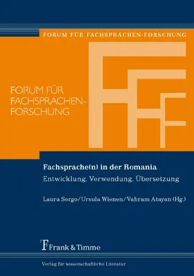 Atayan / Sergo / Wienen |  Fachsprache(n) in der Romania | eBook | Sack Fachmedien