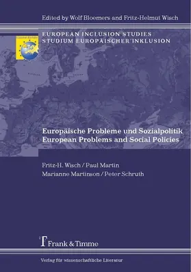 Martin / Wisch / Martinson |  Europäische Probleme und Sozialpolitik / European Problems and Social Policies | eBook | Sack Fachmedien