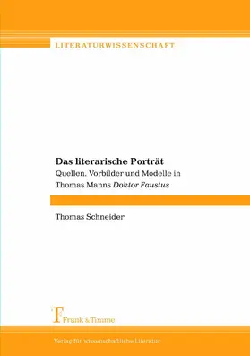 Schneider |  Das literarische Porträt | eBook | Sack Fachmedien