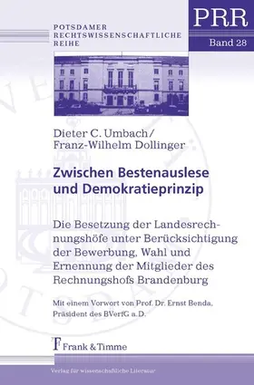 Dollinger / Umbach |  Zwischen Bestenauslese und Demokratieprinzip | eBook | Sack Fachmedien