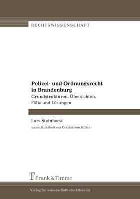 Steinhorst | Polizei- und Ordnungsrecht in Brandenburg | E-Book | sack.de