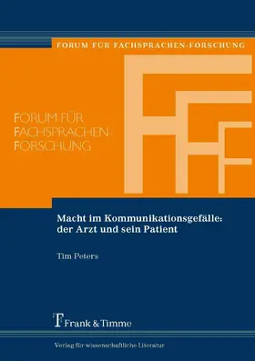 Peters |  Macht im Kommunikationsgefälle: der Arzt und sein Patient | eBook | Sack Fachmedien