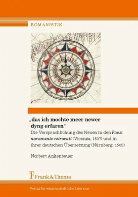 Ankenbauer |  'das ich mochte meer newer dyng erfaren' | eBook | Sack Fachmedien