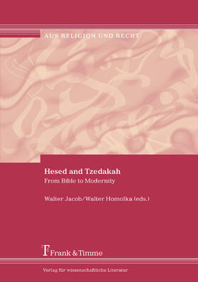 Jacob / Homolka |  Hesed and Tzedakah | eBook | Sack Fachmedien