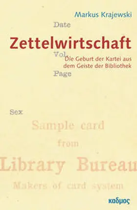 Krajewski |  ZettelWirtschaft | Buch |  Sack Fachmedien