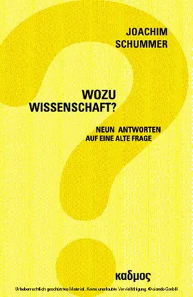 Schummer |  Wozu Wissenschaft? | eBook | Sack Fachmedien