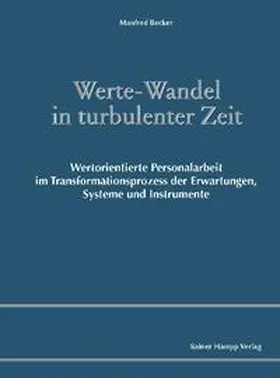 Becker |  Werte-Wandel in turbulenter Zeit | Buch |  Sack Fachmedien