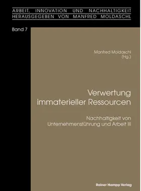 Moldaschl |  Verwertung immaterieller Ressourcen | Buch |  Sack Fachmedien