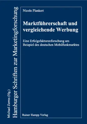 Plankert |  Marktführerschaft und vergleichende Werbung | Buch |  Sack Fachmedien