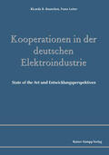 Bouncken / Lotter |  Kooperationen in der deutschen Elektroindustrie | Buch |  Sack Fachmedien