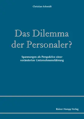 Schmidt |  Das Dilemma der Personaler? | eBook | Sack Fachmedien