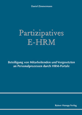 Zimmermann | Partizipatives E-HRM | Buch | 978-3-86618-378-0 | sack.de