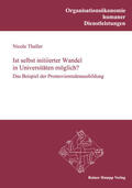 Thaller |  Ist selbst initiierter Wandel in Universitäten möglich? | Buch |  Sack Fachmedien