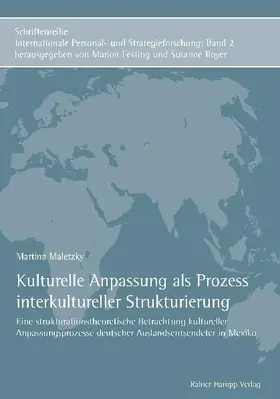 Maletzky | Kulturelle Anpassung als Prozess interkultureller Strukturierung | E-Book | sack.de