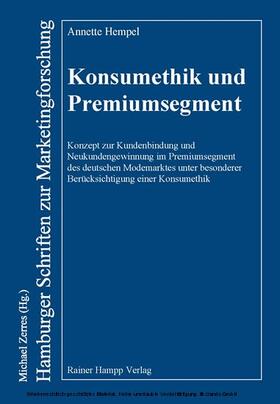 Hempel | Konsumethik und Premiumsegment | E-Book | sack.de