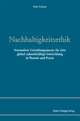 Carnau |  Nachhaltigkeitsethik | Buch |  Sack Fachmedien