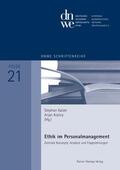 Kaiser / Kozica |  Ethik im Personalmanagement | Buch |  Sack Fachmedien