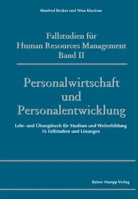 Becker / Kluckow |  Fallstudien für Human Resources Management | eBook | Sack Fachmedien