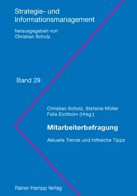 Scholz / Müller / Eichhorn |  Mitarbeiterbefragung | eBook | Sack Fachmedien