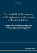 Hilger |  Die betriebliche Umsetzung des Entgeltrahmenabkommens in Rheinland-Pfalz | eBook | Sack Fachmedien