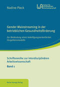 Pieck |  Gender Mainstreaming in der betrieblichen Gesundheitsförderung | Buch |  Sack Fachmedien
