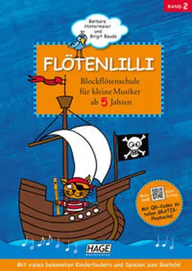 Hintermeier / Baude / Hage |  Flötenlilli 2 mit QR-Codes | Buch |  Sack Fachmedien
