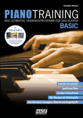 Wondra / Hage |  Piano Training Basic (mit CD) | Buch |  Sack Fachmedien