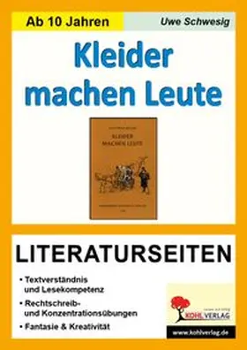 Schwesig |  Kleider machen Leute - Literaturseiten | Buch |  Sack Fachmedien