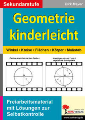 Meyer | Geometrie kinderleicht Winkel - Kreis - Fläche - Körper - Maßstab | Buch | 978-3-86632-966-9 | sack.de