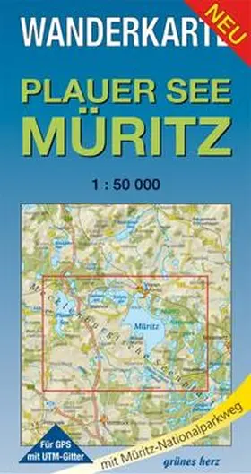 Gebhardt |  Plauer See - Müritz Wanderkarte 1 : 50 000 | Sonstiges |  Sack Fachmedien