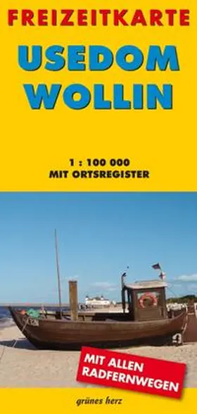 Gebhardt |  Usedom - Wollin 1 : 100 000 Freizeitkarte | Sonstiges |  Sack Fachmedien