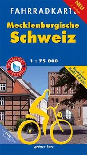 Gebhardt |  Fahrradkarte Mecklenburgische Schweiz 1 : 75 000 | Sonstiges |  Sack Fachmedien