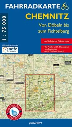 Fahrradkarte Chemnitz | Sonstiges | 978-3-86636-282-6 | www.sack.de