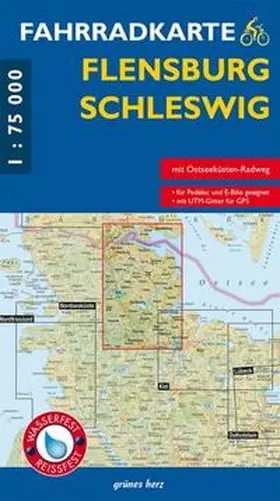 Fahrradkarte Flensburg, Schleswig | Sonstiges | 978-3-86636-287-1 | www.sack.de